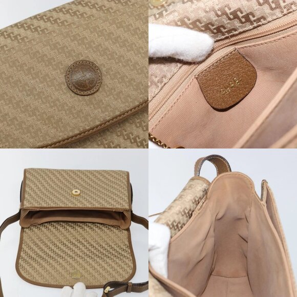 GUCCI Shoulder Bag Canvas Beige Gold 001 113 0712 Auth BA6105 - Picture 14 of 15